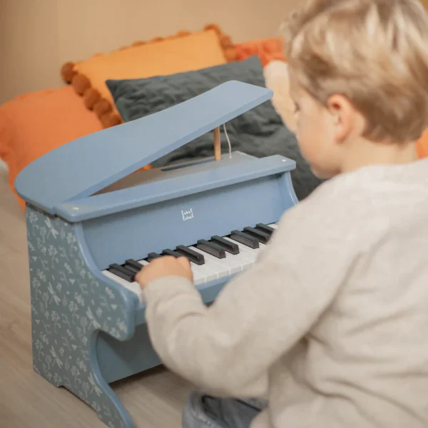 Wooden Piano: Blue - Image 3